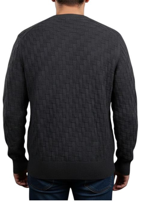 Crew neck jumper with relief detailing MASQ | sweaters | M5625 6510900